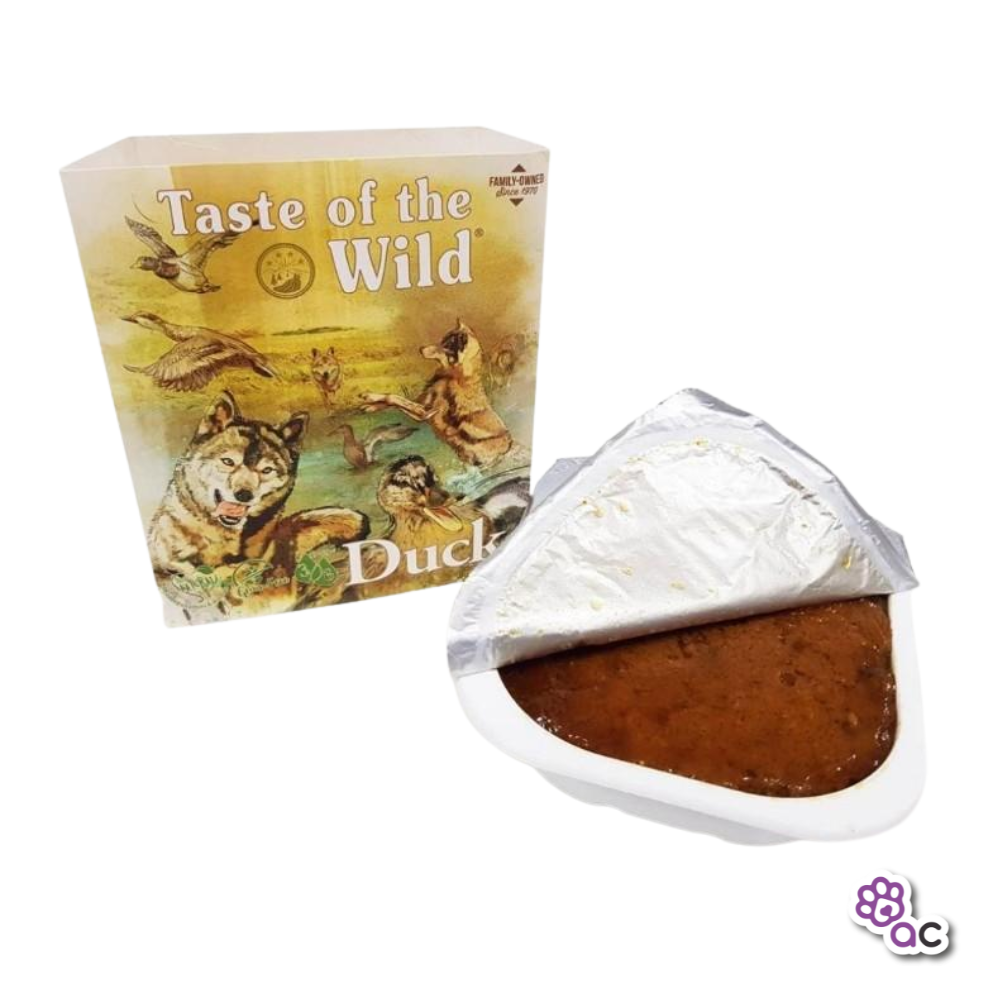 TASTE OF THE WILD BANDEJA PATO CANINO
