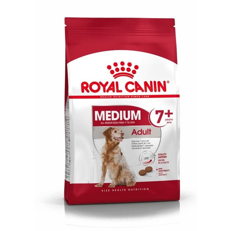 ROYAL CANIN MEDIUM ADULT 7+ 4KG