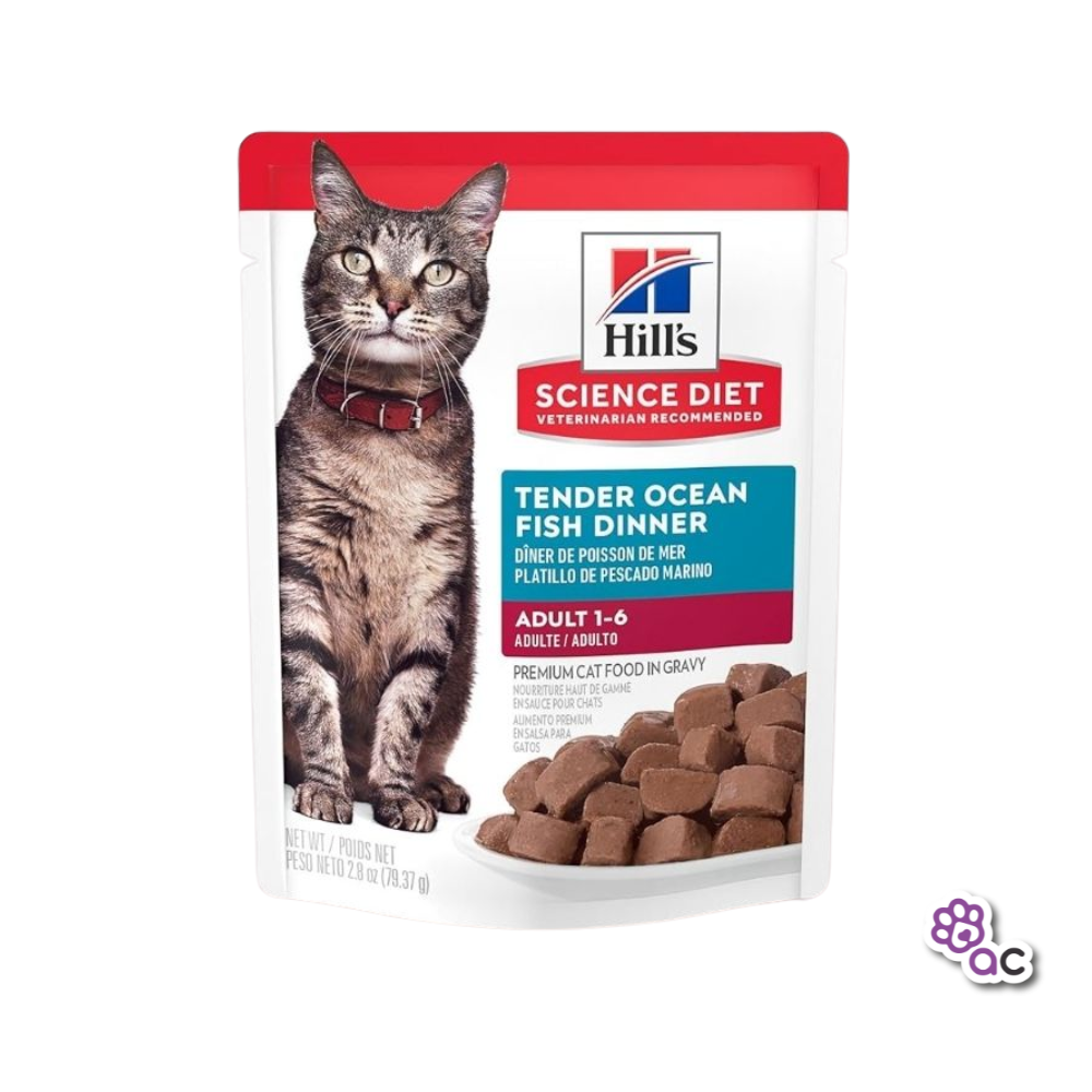 HILLS ADULTO TENDER OCEAN FISH POUCHE