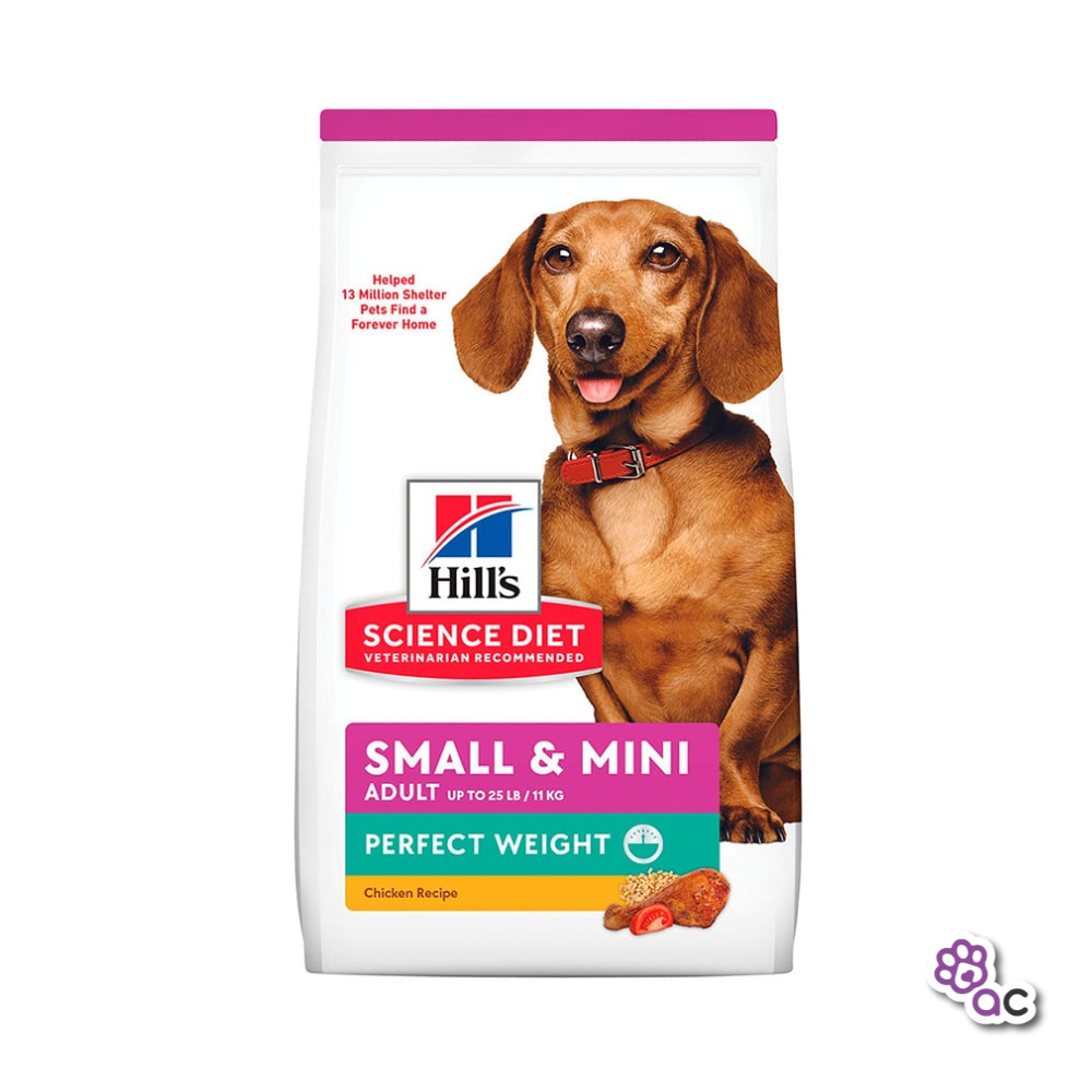 HILLS ADULTO PERFECT WEIGHT S&M CANINO