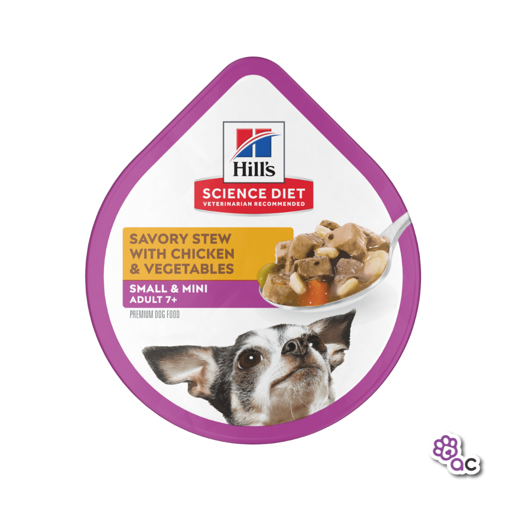 HILLS ADULT 7+ SMALL PAWS CANINO