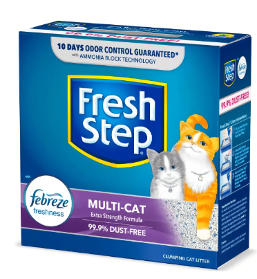 FRESH STEP MULTI CAT CON FEBREZE