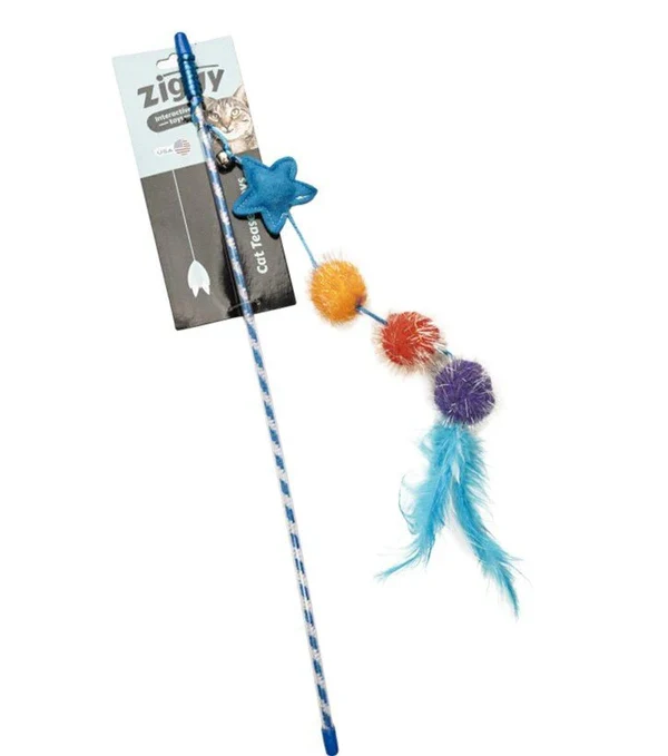 ZIGGY JUGUETE VARITA EXTRELLA Y BORLAS