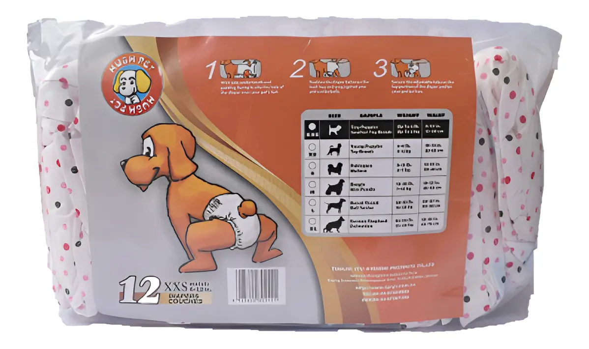 HUSHPET DIAPERS XXS