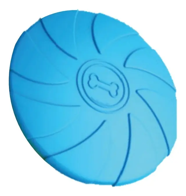 JUGUETE FRISBEE PARA PERRO EN CAUCHO HUESO