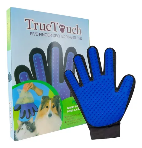 GUANTE QUITA PELO Y MASAJEADOR PARA MASCOTAS