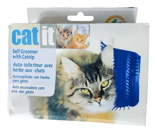 JUGUETE RASCADOR GATO CUERPO COMPLETO HIERBA