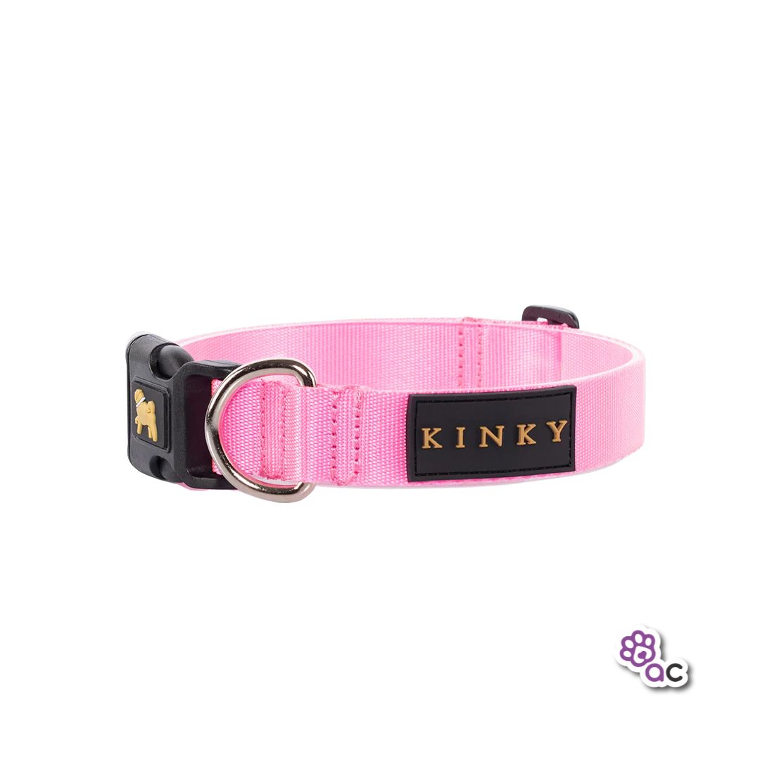 COLLAR KINKY BASICO ROSADO