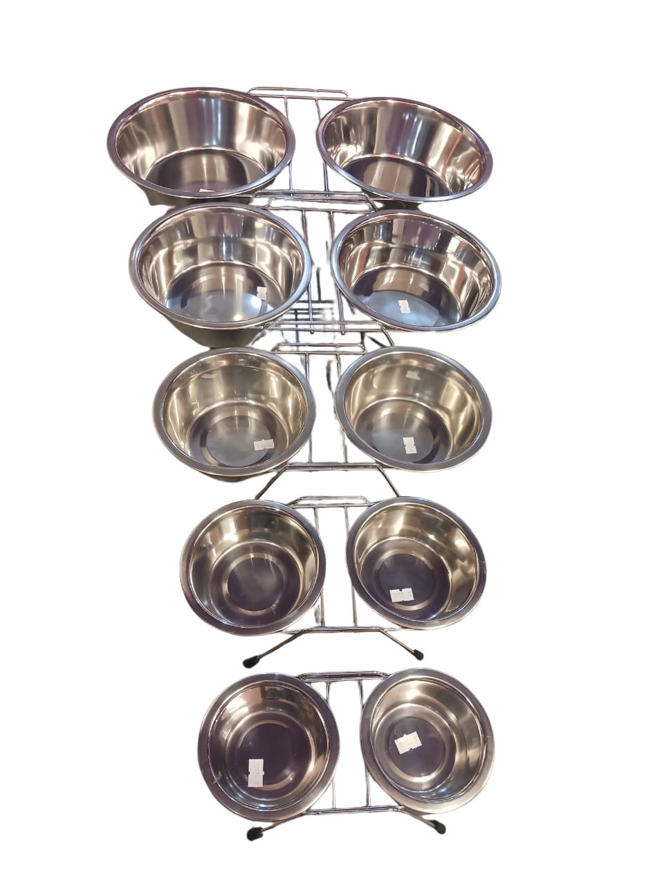 PLATOS DE COMIDA PARA PERRO Y GATO METALICO