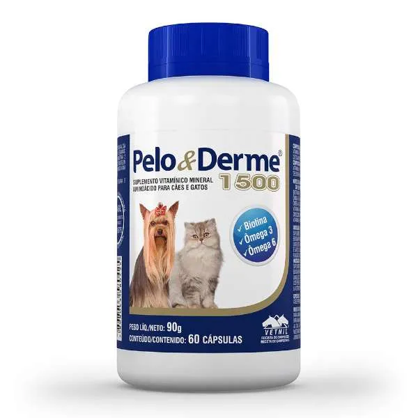 PELO Y DERME 1500 DHA+EPA X CAPSULA O FRASCO