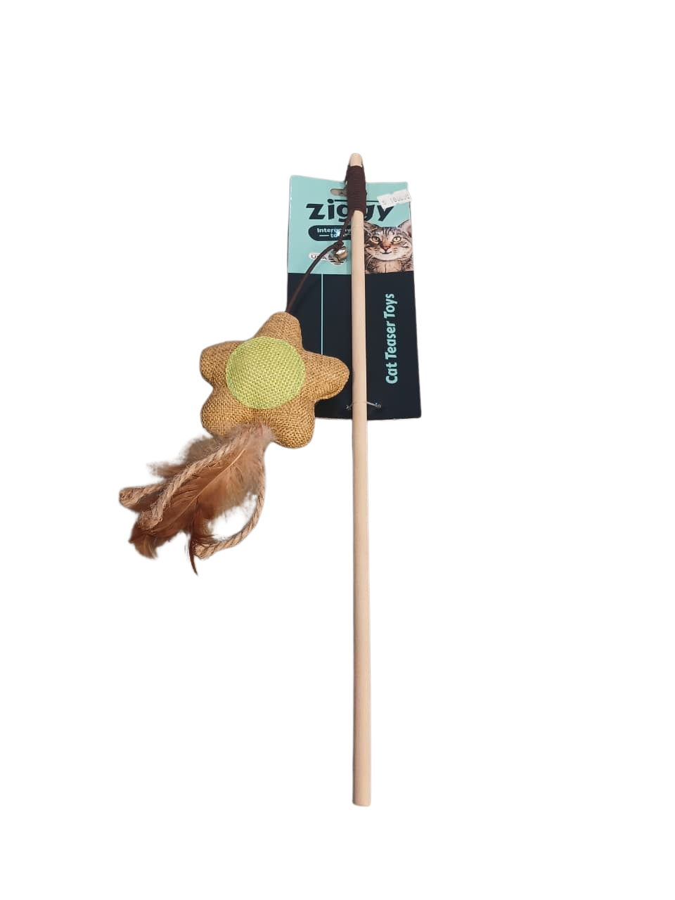 ZIGGY JUGUETE VARITA CON ESTRELLA Y PLUMA