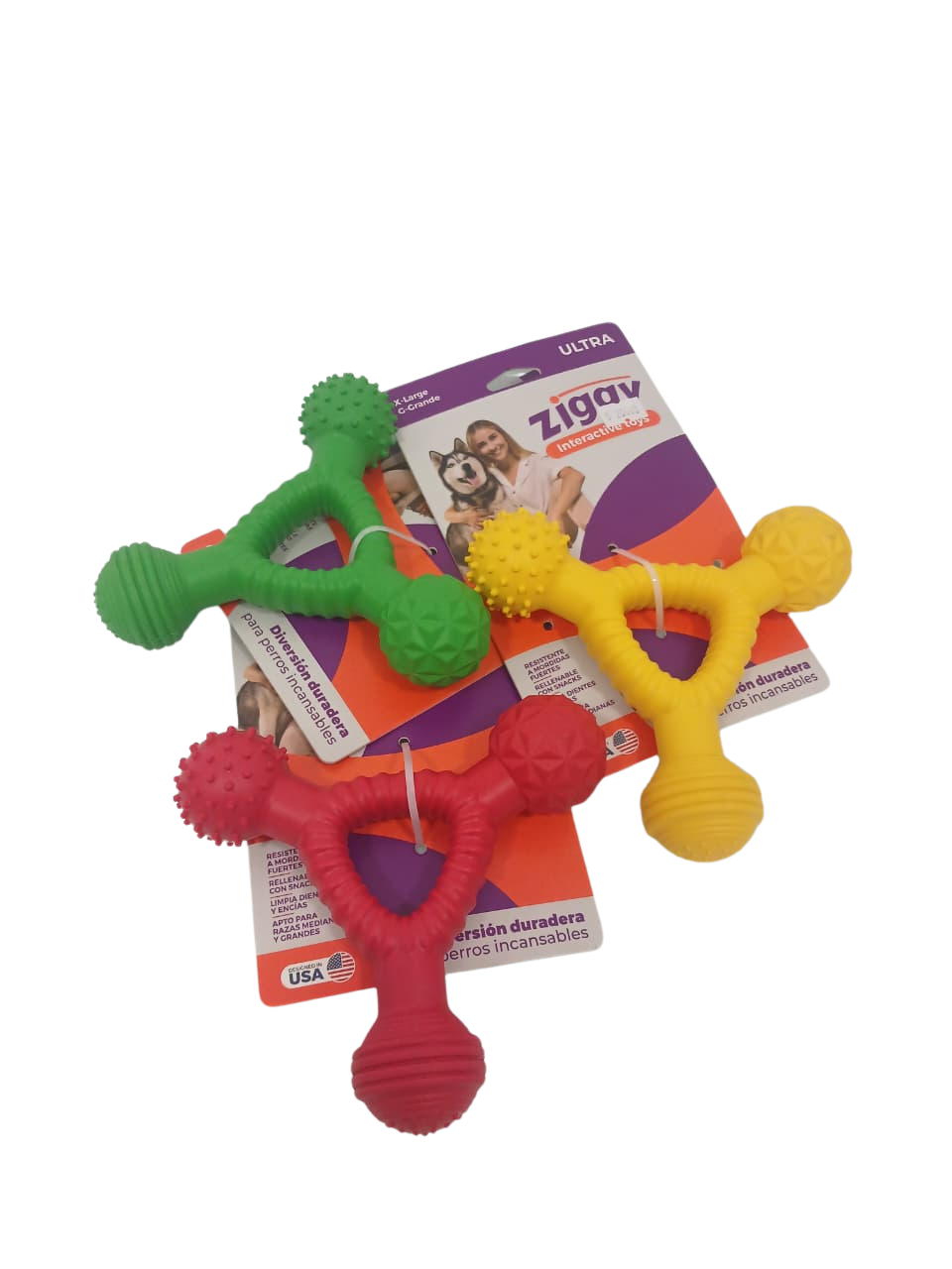 ZIGGY JUGUETE BOLA TRIANGULAR