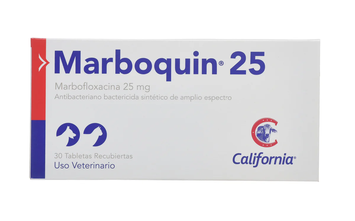 MARBOQUIN 25 ANTIBIOTICO