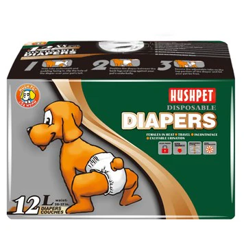 HUSHPET DIAPERS L