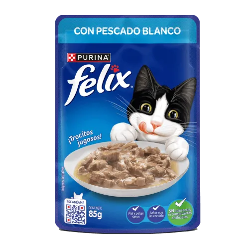 FELIX CON PESCADO BLANCO