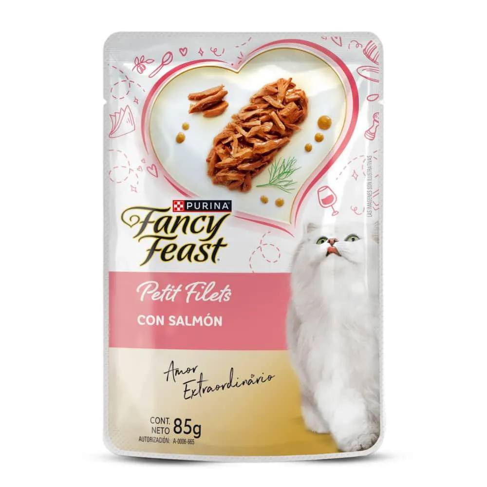 FANCY FEAST PETIT FILETS CON SALMÓN
