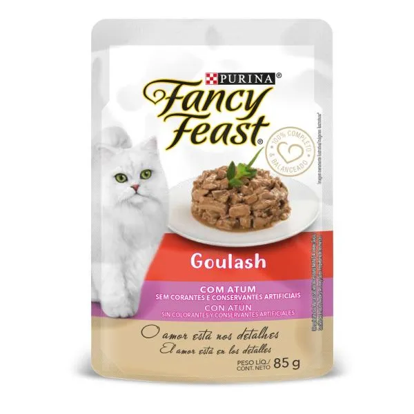 FANCY FEAST GOULASH ATUN POUCH