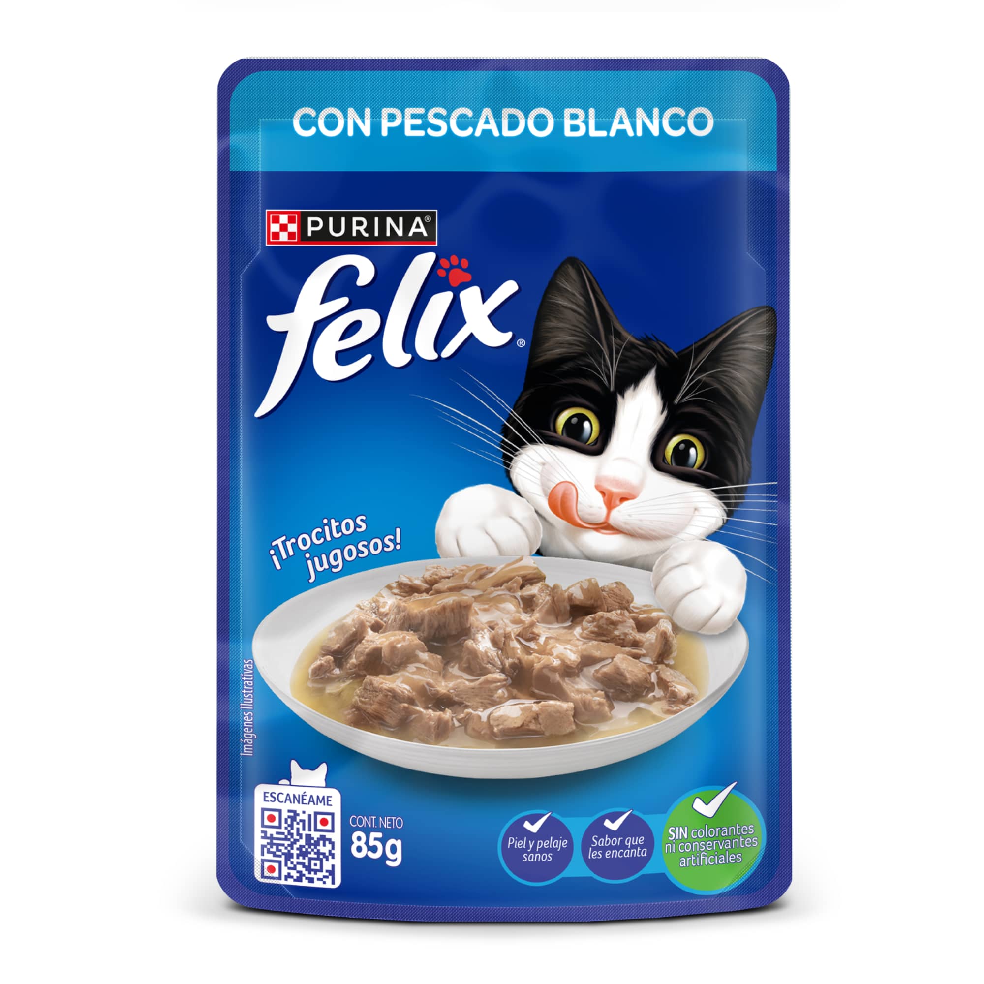 FELIX CON PESCADO BLANCO