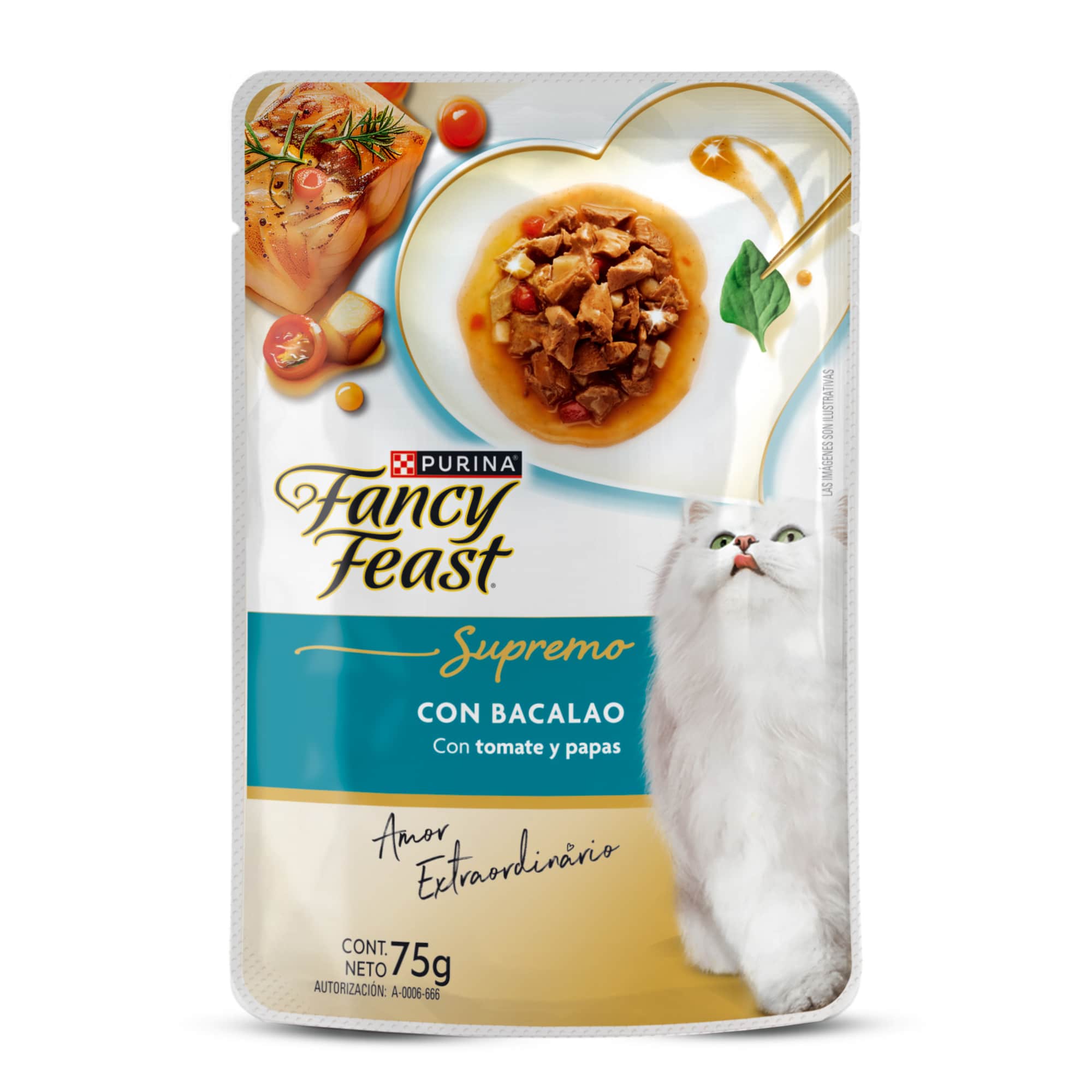 FANCY FEAST SUPREMO ADULTO BACALAO